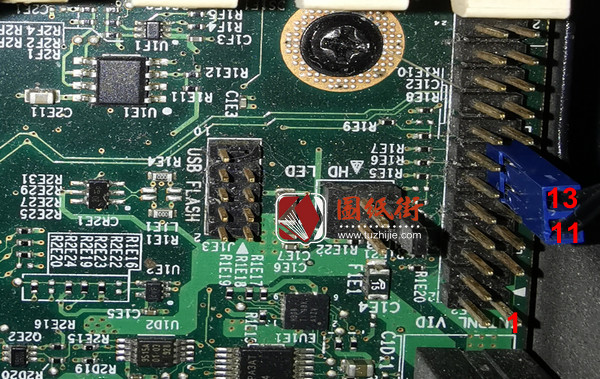 Intel S5500WB服务器主板开机跳线接法