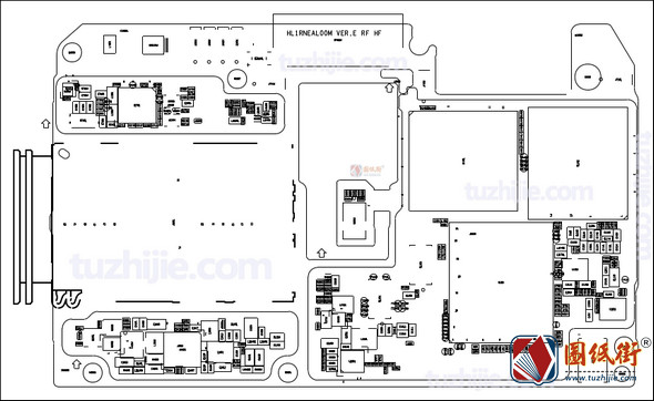 Mate 10 Lite 麦芒6 HL1RNEAL00M VER.E主板元件位号图