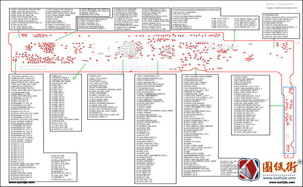 iPad5主板元件位号图