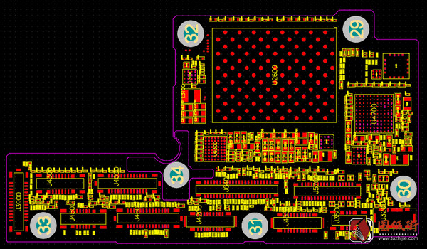 iPhone XS Max A2101 820-01225苹果手机点位图