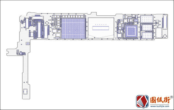 iPhone6SP手机主板维修点位图