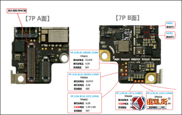 iPhone7P intel背光及阴阳屏实测