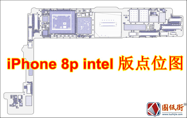 苹果iPhone 8P intel版点位图