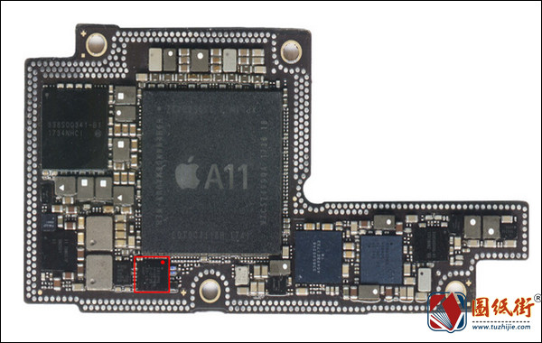 iPhoneX U6300 USB控制管对地阻值图