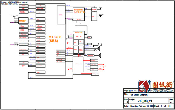 小米手机图纸-RedMi红米9原理图+位号图