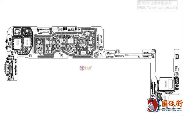 小米手机图纸-小米10至尊纪念版/Mi 10 Ultra (cas)/MI 10 Supreme-电路原理图+位号图