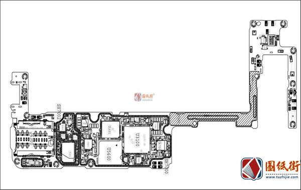 小米手机图纸-小米10至尊纪念版/Mi 10 Ultra (cas)/MI 10 Supreme-电路原理图+位号图
