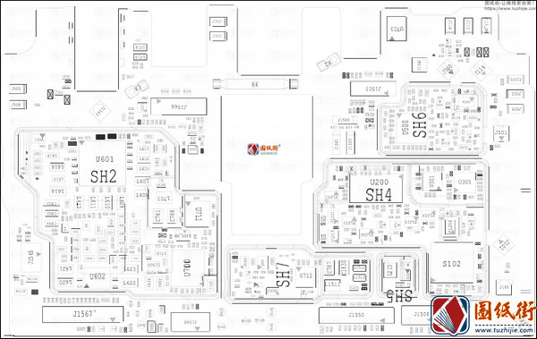 Xiaomi Pocophone F1 位号图PCB Layout