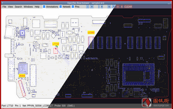OpenBoardView 8.0点位图查看软件