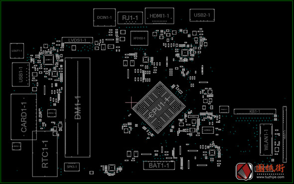 Acer ES1-331 Wistron Law_BA 14259-1M笔记本点位图BRD