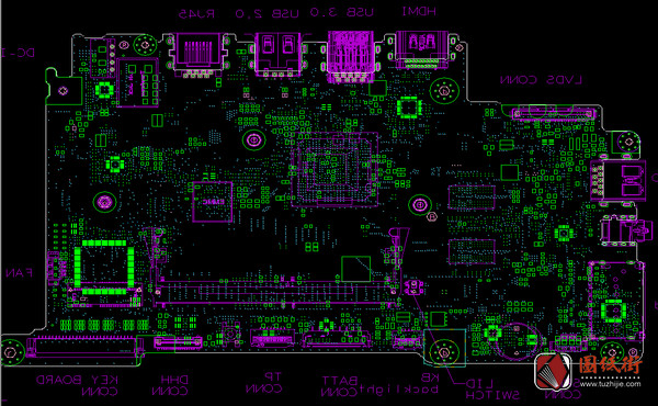 ACER A111-31 A311-31 Quanta ZHE DAOZHEMB8D0 REV D宏基笔记本点位图