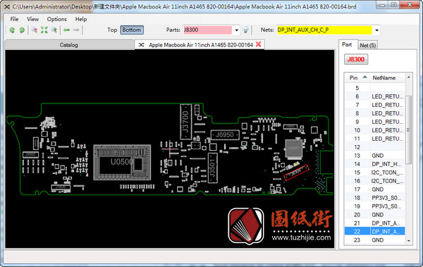 Apple A1465 820-00164 051-00384苹果笔记本点位图