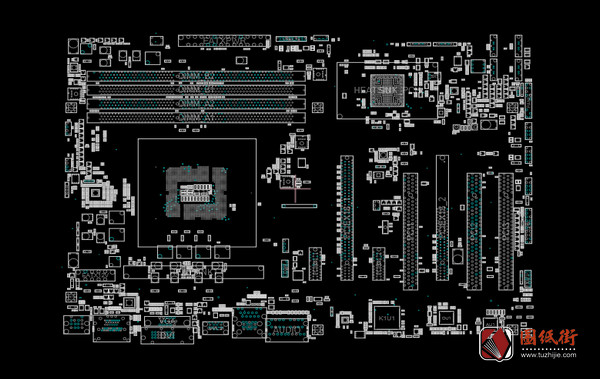 Asus H87-PRO系列华硕主板点位图