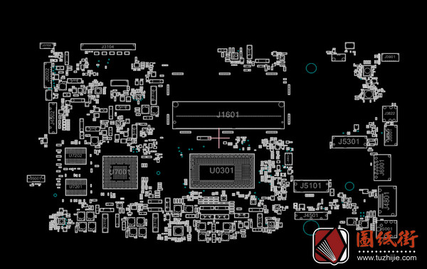 Asus UX561UAR 60NB0G40-MB3000 Rev 2.0华硕笔记本点位图