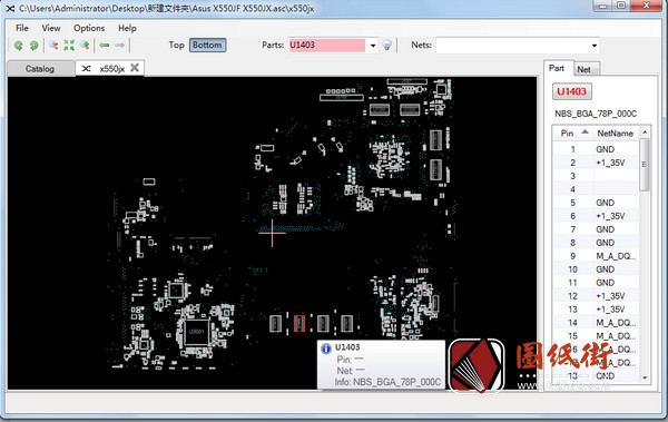 Asus X550JF X550JX REV 2.0 2.1笔记本点位图ASC+FZ合集下载