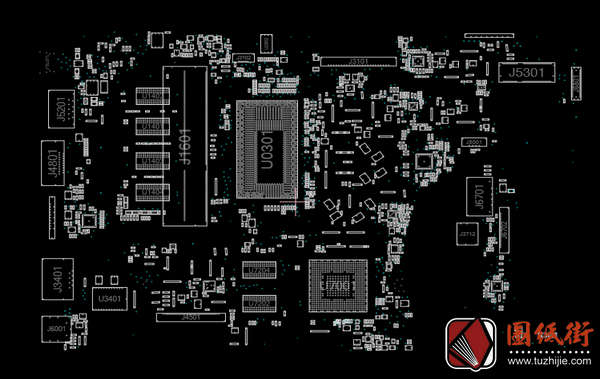 Asus X556UJ华硕笔记本点位图