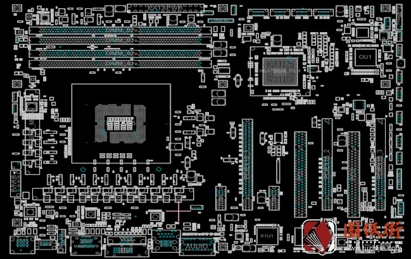 Asus P8Z77-I P8Z77-M P8Z77-V P8Z77-WS华硕P8Z77系列主板点位图合集