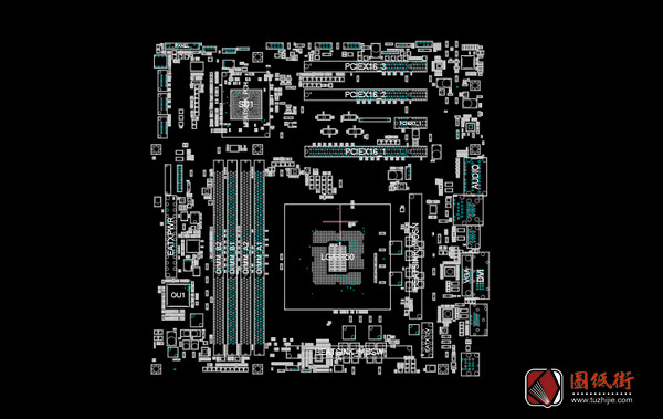 Asus Z87M DP REV 1.01华硕主板点位图