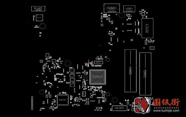 Dell 15 3555 Degas 15276-1 rev X00戴尔笔记本点位图