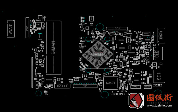 Dell 11-3168 15299-1戴尔笔记本点位图CAD+PDF