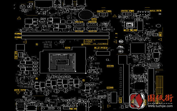 Dell 3670 gambit mlk mt 17529-1戴尔台式电脑主板点位图BRD+PDF