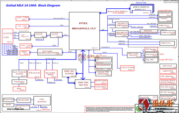 外星人Alienware M11x R3 ZBU10 LA-A961P Rev1.0笔记本图纸