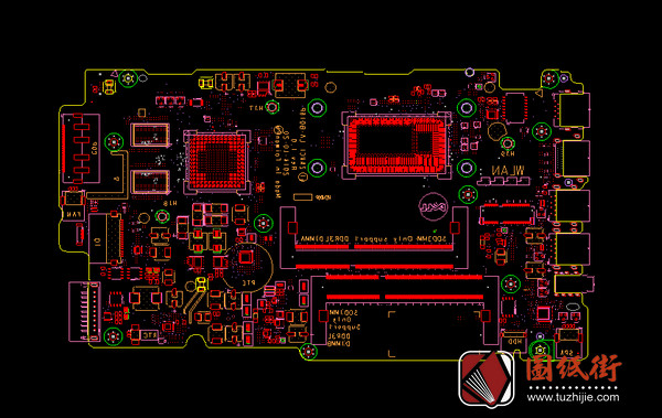 Dell 15 5000 5548 LA-B016P R1.0戴尔笔记本点位图BRD+CAD+PDF