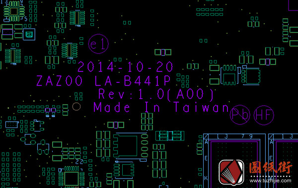 Dell XPS 13 9343 LA-B441P ZAZ00 Rev: 1.0戴尔笔记本点位图