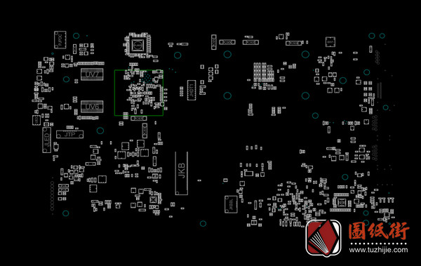 Dell 5545 Compal LA-B651P ZAMB0 ZAMC0 笔记本点位图.CAD
