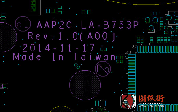 AAP20 LA-B753P外星人笔记本点位图