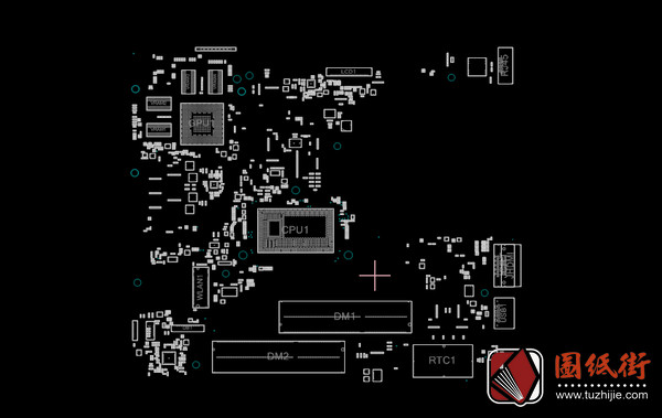 Dell 5458 5558 5758 AAL10 LA-B843P REV : 1.0戴尔笔记本点位图