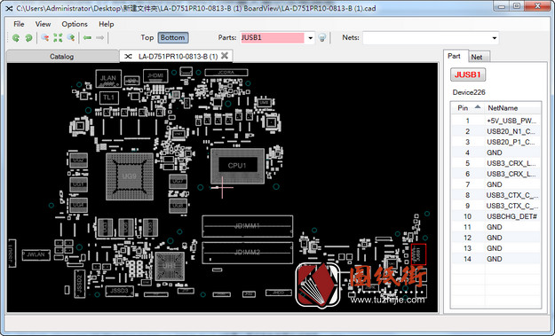 Dell Alienware 外星人17 R4 LA-D751P Rev1.0戴尔笔记本点位图CAD