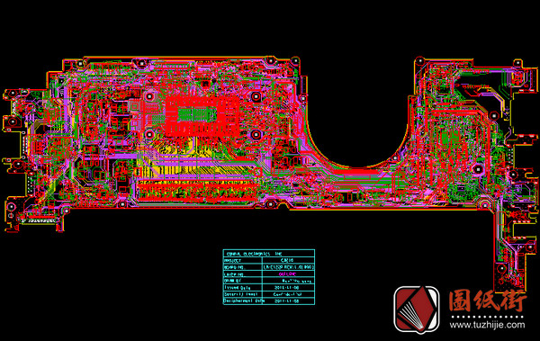 Dell E7280 LA-E122P CAZ10 Rev1.0戴尔笔记本点位图
