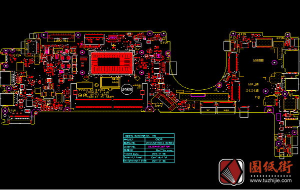 Dell E7280 LA-E122P CAZ10 Rev1.0戴尔笔记本点位图
