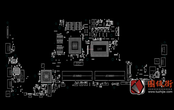 Dell G5 15 5587 DDK51/DDK52/DDK53 LA-E993P Rev 1.0戴尔笔记本点位图CAD+PDF