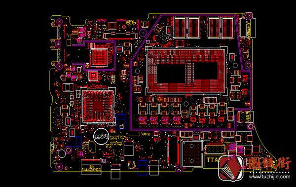 Dell XPS 15 9575 DAZ10 LA-F211P Rev1.0(A00)戴尔笔记本点位图