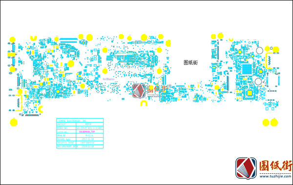 Dell 7390 2-in-1 LA-F292P REV:1.0(A00)点位图.cad