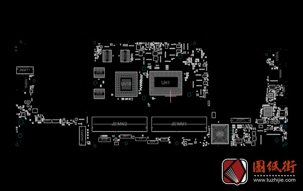 Dell xps 15 9560 LA-F331P rev 1.0 戴尔笔记本点位图CAD