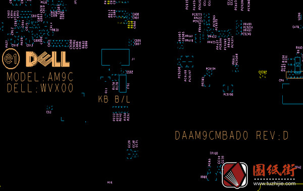 Dell 5576 Quanta AM9C daam9cmbad0 Rev A00戴尔笔记本点位图