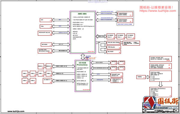 Gigabyte GA-B350M-D2 Rev 1.02 技嘉主板图纸