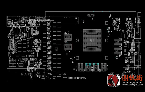 RTX 2060 Gigabyte GV-N2060AORUS X-6GC Rev1.0技嘉显卡点位图