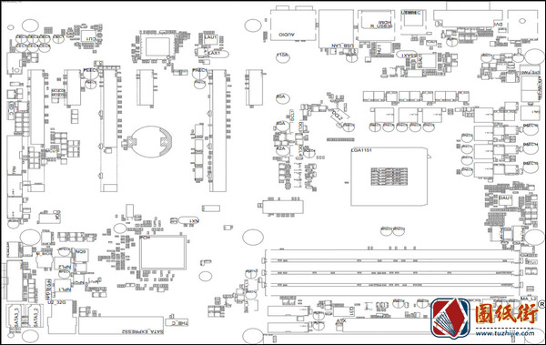 GA-Z270X ULTRA GAMING系列REV 1.0 1.01 1.03技嘉主板点位图PDF
