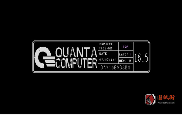 HP 15-P/17-F Quanta Y16E DAY16EMB8C0 REV.B惠普笔记本点位图BRD