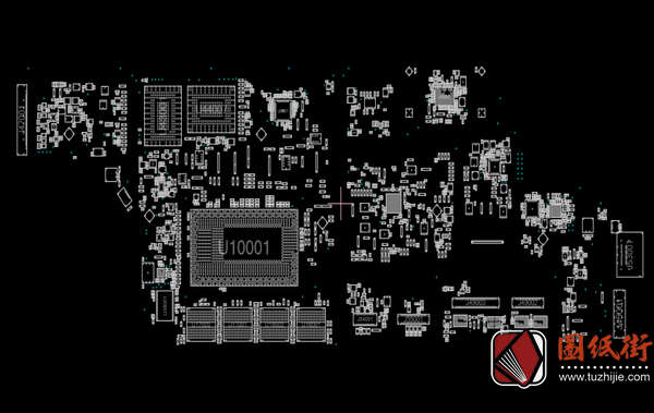 Microsoft Surface 1769 M1088058-002微软笔记本主板点位图