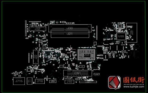Thinkpad T430s LSN-4 UMA 11263-1联想笔记本主板点位图BDV