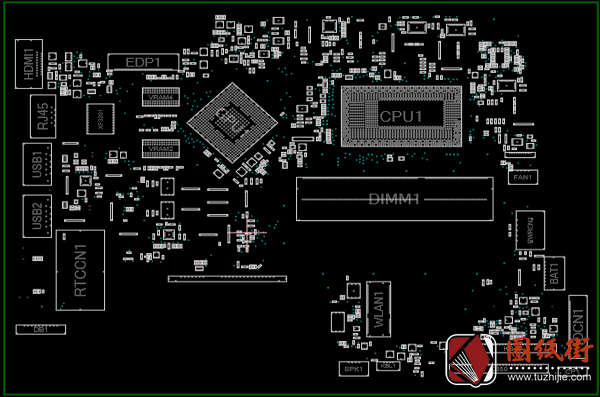 Lenovo 300S-14 LT41 SKL 14292-1联想笔记本点位图BRD