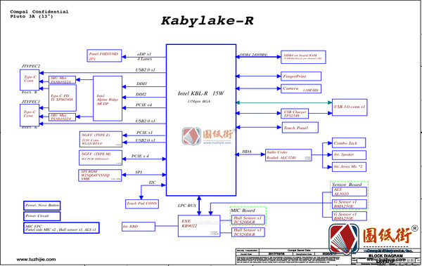 Lenovo Yoga730-13IKB DLZP3 LA-F571P REV1.0联想笔记本图纸