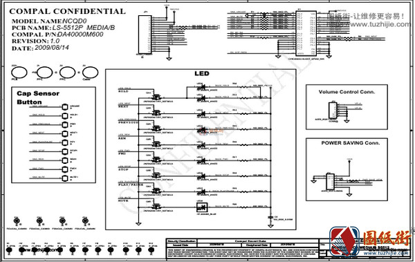Compal LS-5512P笔记本电路原理图纸