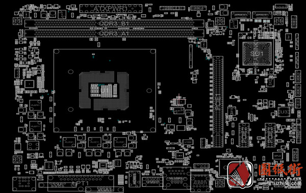 ASROCK_H110M-GL_D3_R1.01(70-MXGZV0-A01)华擎电脑主板点位图