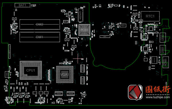 Acer Aspire VN7-571 571G Poseidon 860M 14203-2宏基笔记本主板点位图